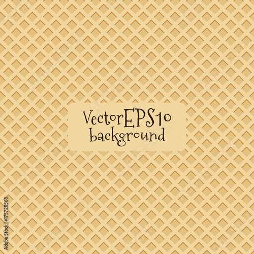 Waffle background