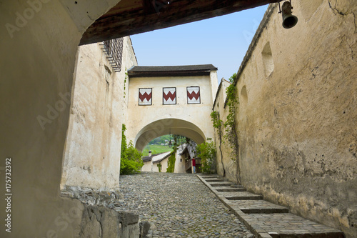 Südtirol- Impressionen, Schloss Churburg im Vinschgau (Innenhof) photo