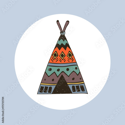 Boho collection with wigwam