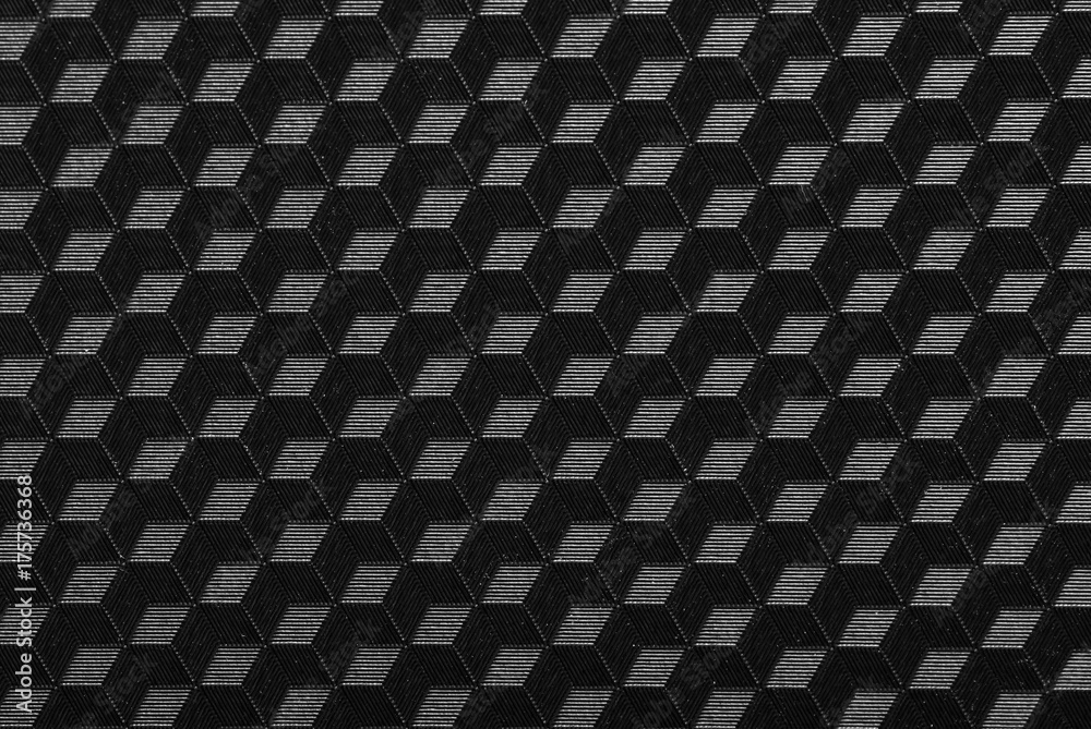 background cubes in black background cubes in black
