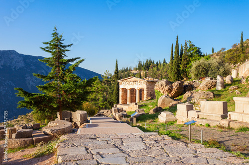 Fotografie Delphi ancient sanctuary, Greece