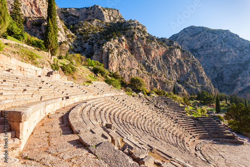 Obraz na płótnie Delphi ancient sanctuary, Greece