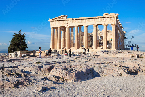 Parthenon Temple in Athens