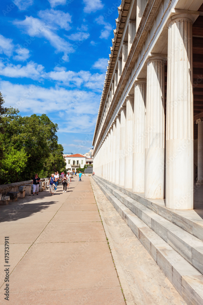 Obraz premium Ancient Agora in Athens