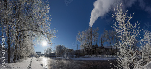 Wonderful nature in winter