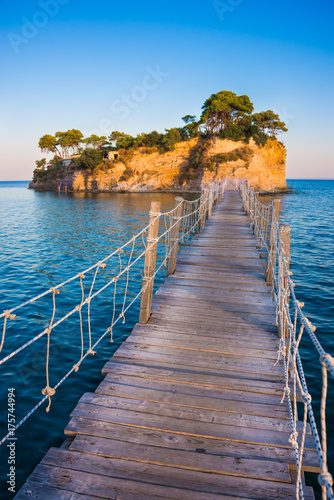 Bridge to a small Island in Greece © Maresol