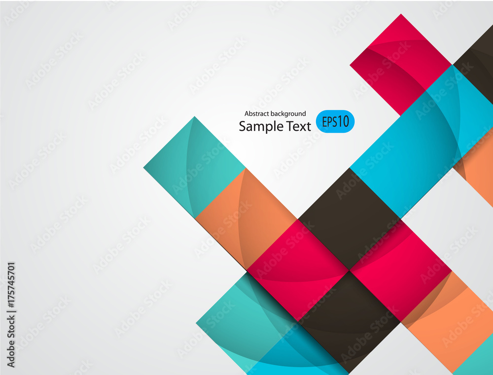 Abstract geometric vector background Abstract geometric vector background
