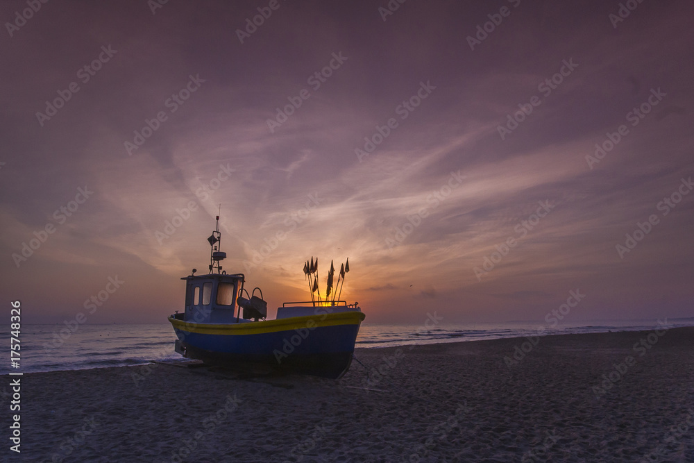 Fototapeta premium Kuter rybacki