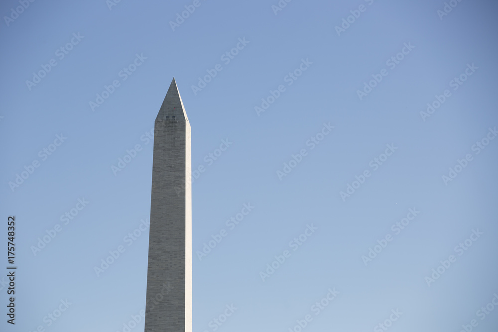 Washington Monument in Washington District of Columbia
