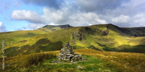 Foto blencathra and Bannerdale from Souther Fell