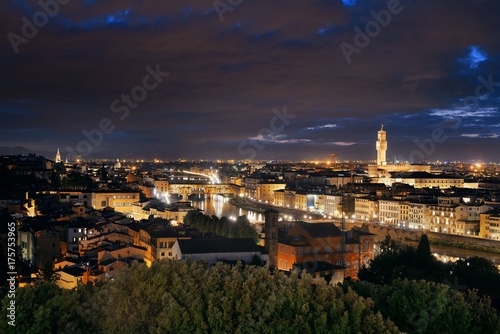 Florence skyline night © rabbit75_fot