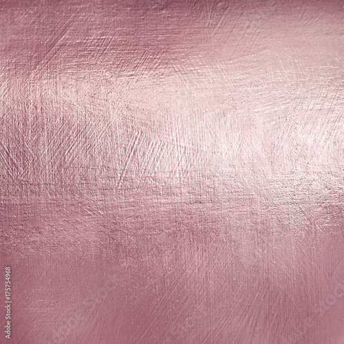Rose gold metal texture. Luxure soft foil background.