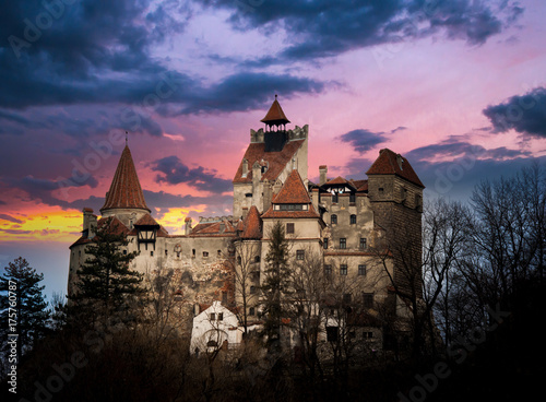 Bran Castle, Transylvania, Romania, known as "Dracula's Castle".