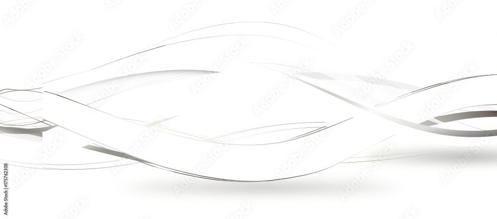 Band Banner Welle Wellen Hintergrund Silber Grau Freiraum Textfreiraum Band Banner Welle Wellen Hintergrund Silber Grau Freiraum Textfreiraum