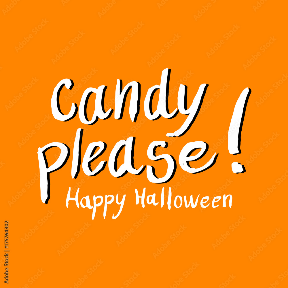 Candy for halloween text Candy for halloween text