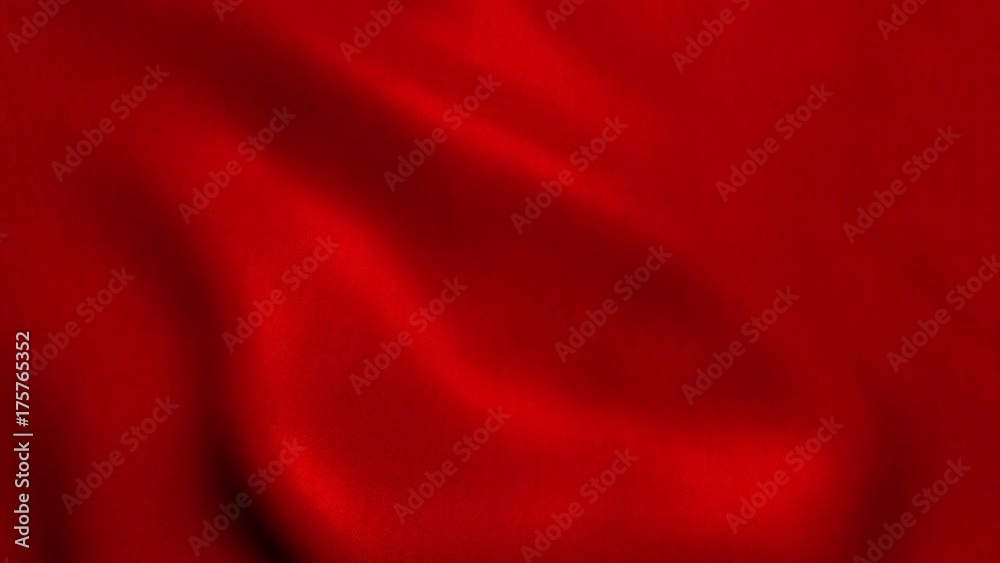 
Red satin fabric background. Seamless looping animation. 4K high definition video.