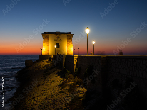 Ligny Tower, a coastal watchtower in Trapani photo