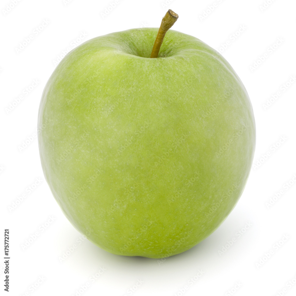 green apple isolated on white background cutout green apple isolated on white background cutout