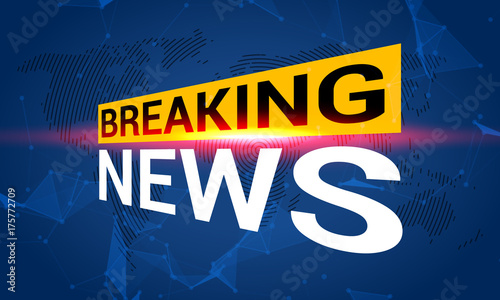 News tv, breaking news, broadcast channel headline