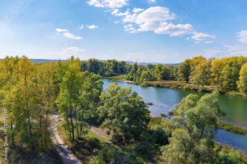 River valley in the countryside