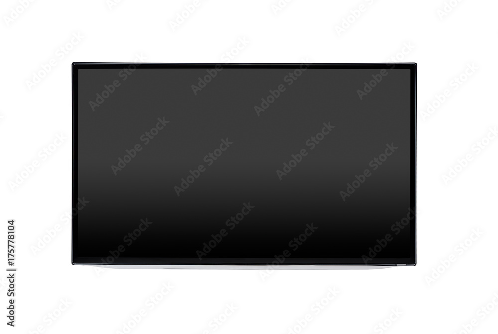 Television, tv screen mockup front view isolated Television, tv screen mockup front view isolated