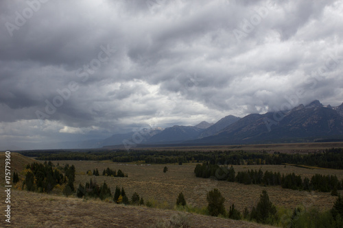Grand Teton Cloudy
