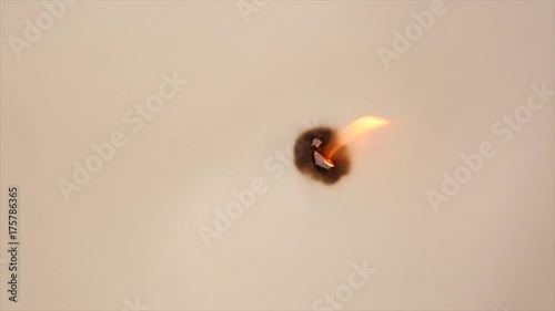 Fire Spreads on Paper