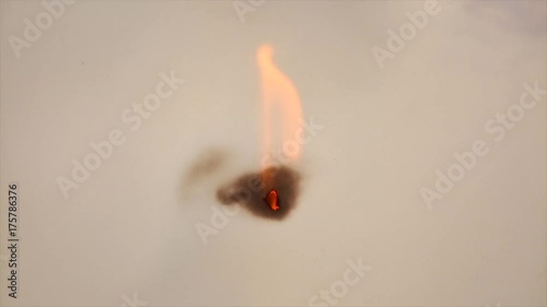Fire Burning A Hole