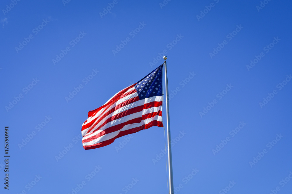 Beautiful Stars and Stripes or American Flag