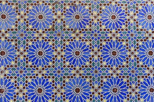 Tiles by Cathedral of St Mary the Crowned in Gibraltar