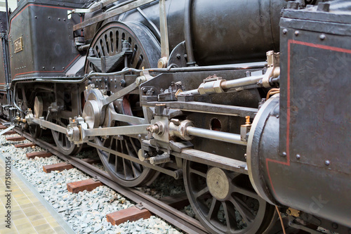 Steam train detail