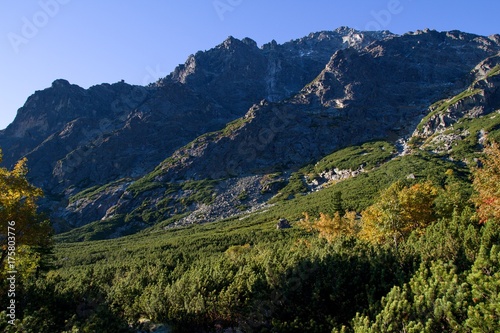 High Tatra Mountains in autumn, Slovakia