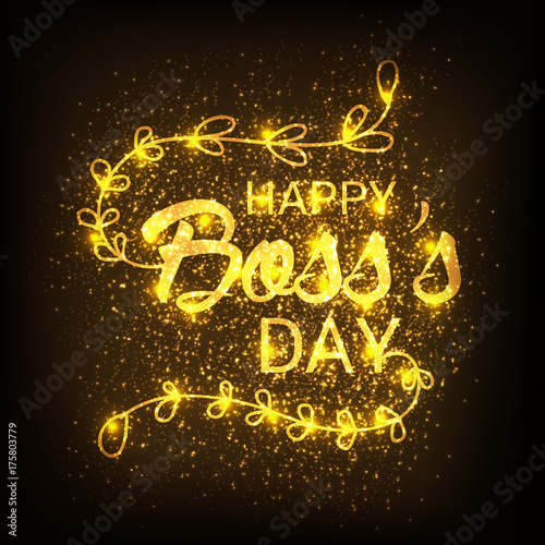 Happy Boss Day.