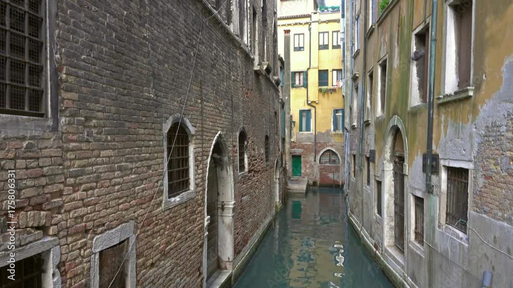 Old houses and narrow canal in Venice, Italy, 4k
Old houses and narrow canal in Venice, Italy, 4k