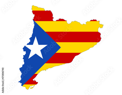 Catalonia Vector Map