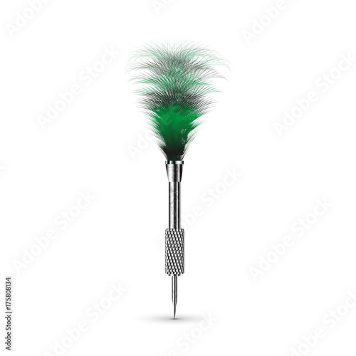 Steel Tip Dart Arrow. Vector illustration EPS10 on a white background