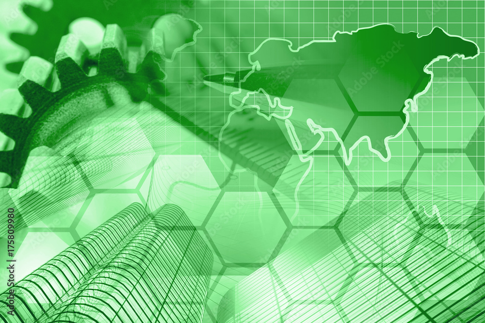 Fototapeta premium Business background