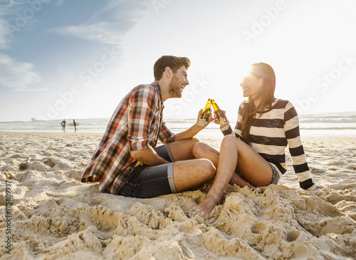 Couple on the beach © ikostudio