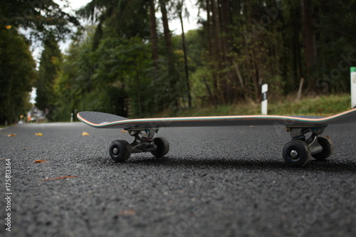 Skateboard on the street