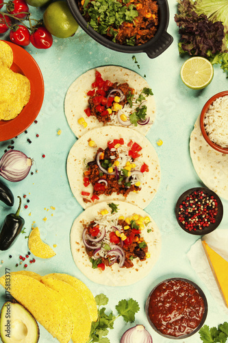 Wallpaper Mural Mexican food Torontodigital.ca