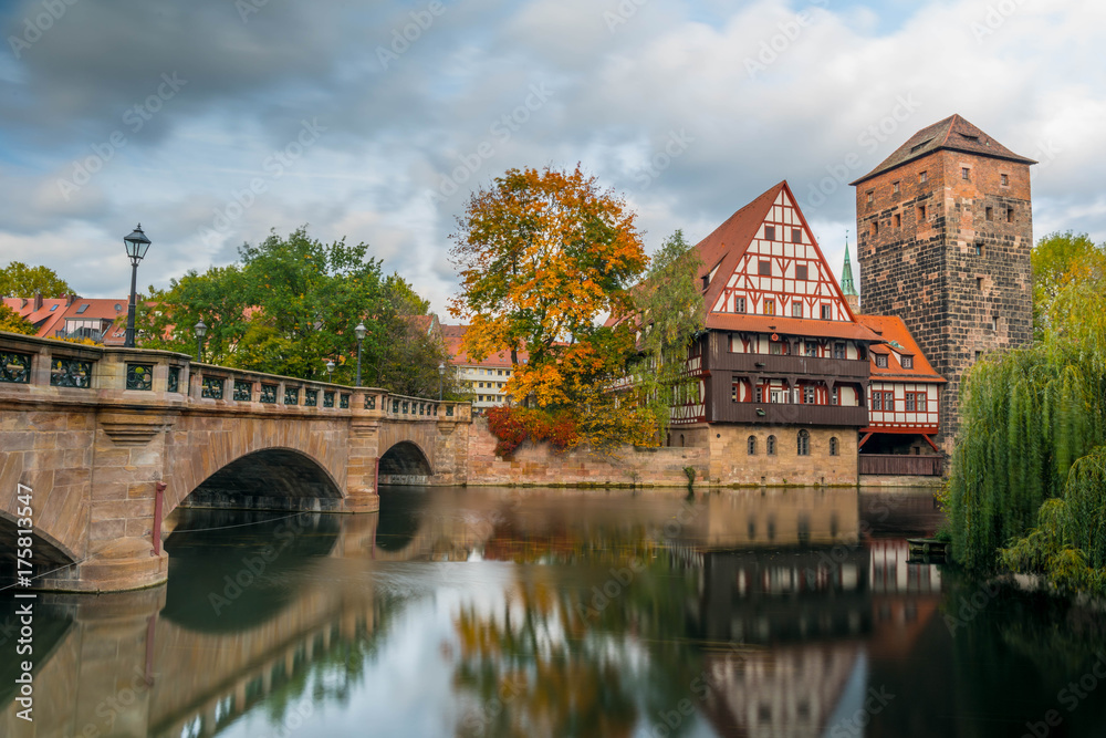 sights of the German city of Nuremberg