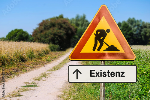 Schild 255 - Existenz