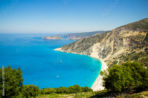 Myrtos beach, greece