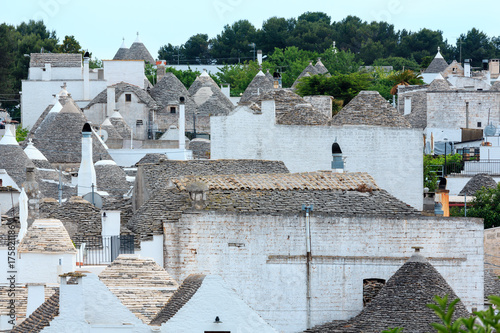 Trulli houses in Alberobello, Italy