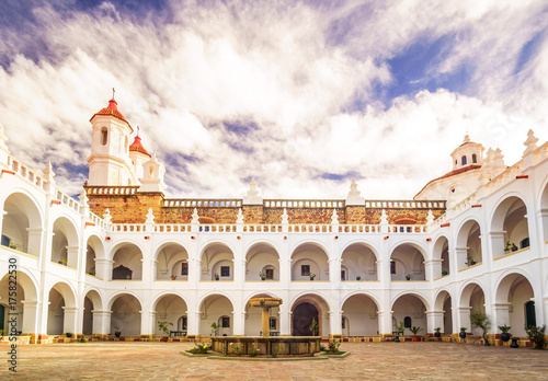 View on San Felipe Neri in Sucre Bolivia