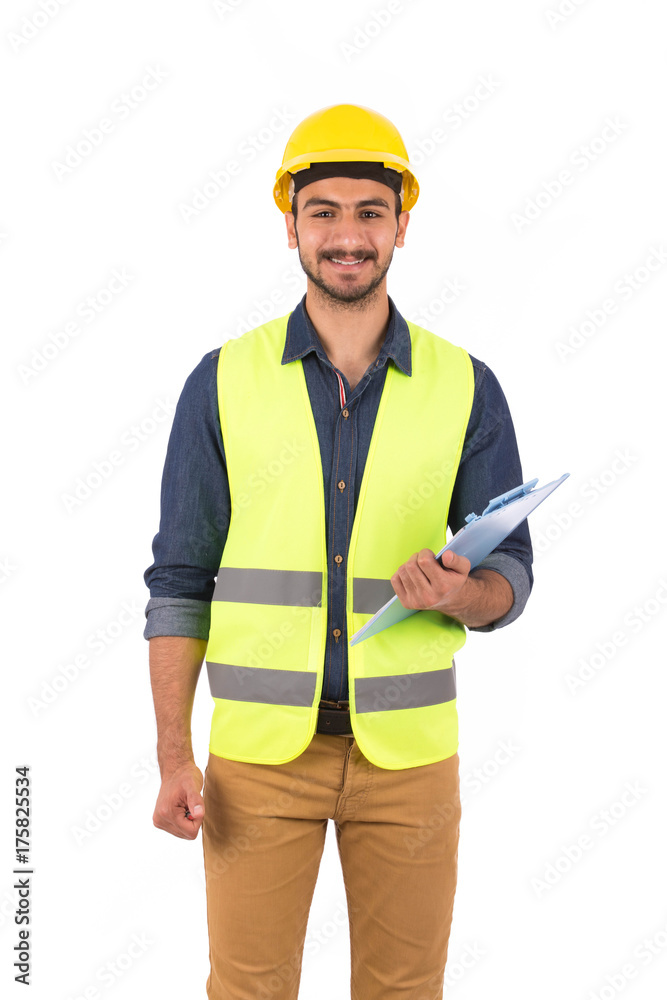 Smiling engineer Smiling engineer