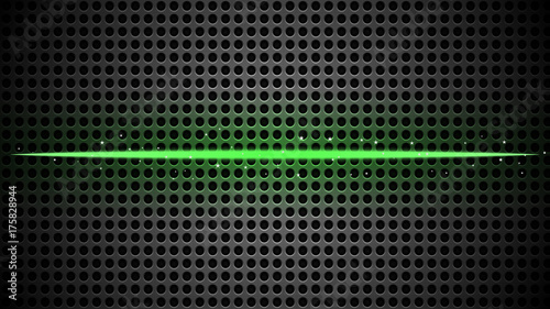 neon line on the grill background