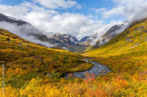 Reinheimen Nationalpark im Herbst  Norwegen