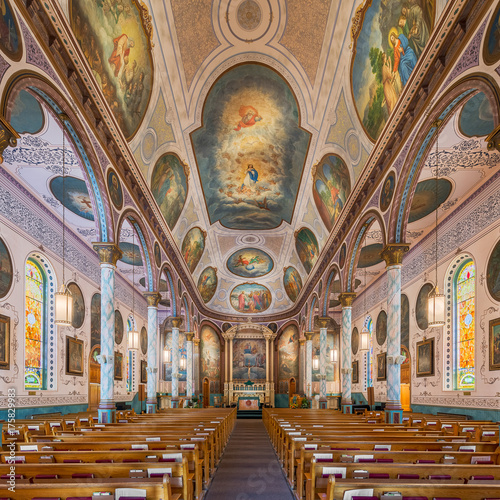 St. Francis Xavier Church in Missoula, Montana photo
