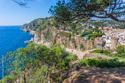 Tossa de Mar, Costa Brava, Catalogne, Espagne